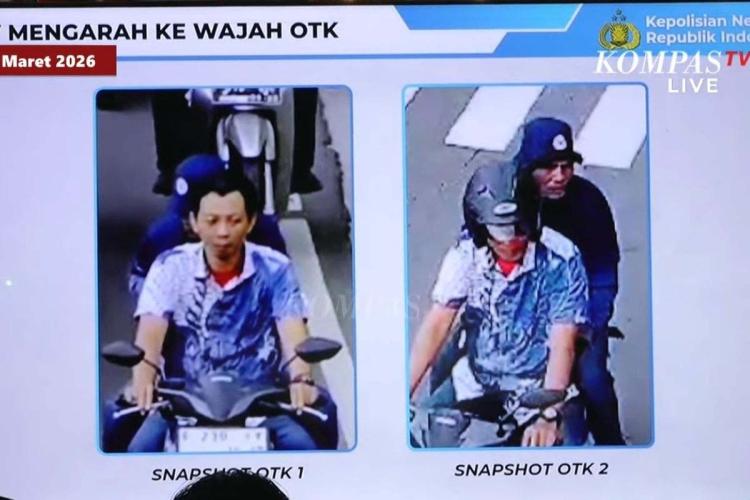 Bukan AI! Polda Metro Pamerkan Wajah Asli Penyiram Air Keras Andrie Yunus Lewat CCTV