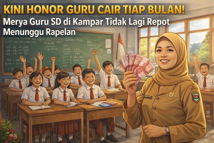 Selamat Tinggal Tanggal Tua! Skema Baru Cair, Guru di Kampar Syok Lihat Isi ATM!