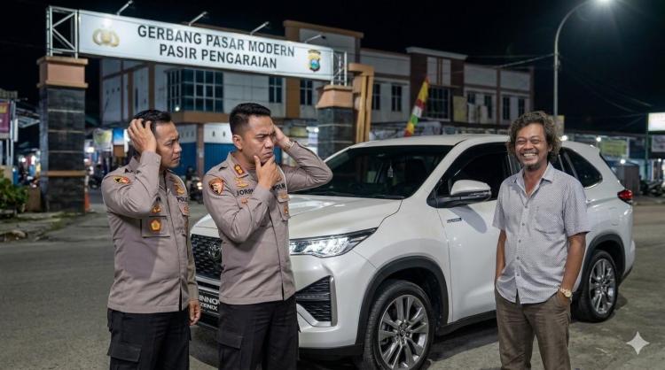 Disangka Maling Profesional, Ternyata Innova Putih Dibawa Kabur ODGJ Lagi "Healing"