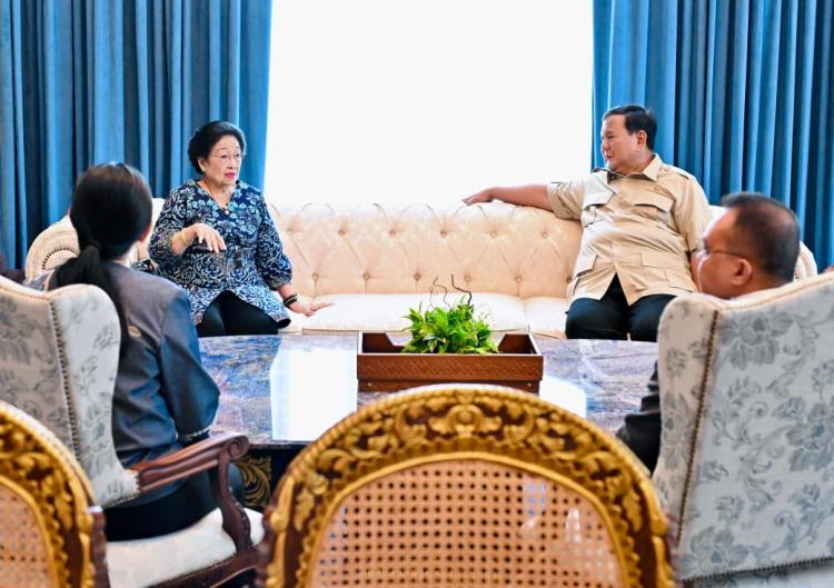 Isi Obrolan Prabowo–Megawati di Istana Terbongkar! Bahas Isu Bangsa hingga Geopolitik