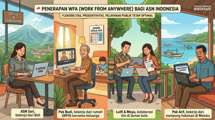 Pemprov Riau Terapkan Mekanisme Kerja Fleksibel, ASN Masih WFA Pasca Lebaran 2026