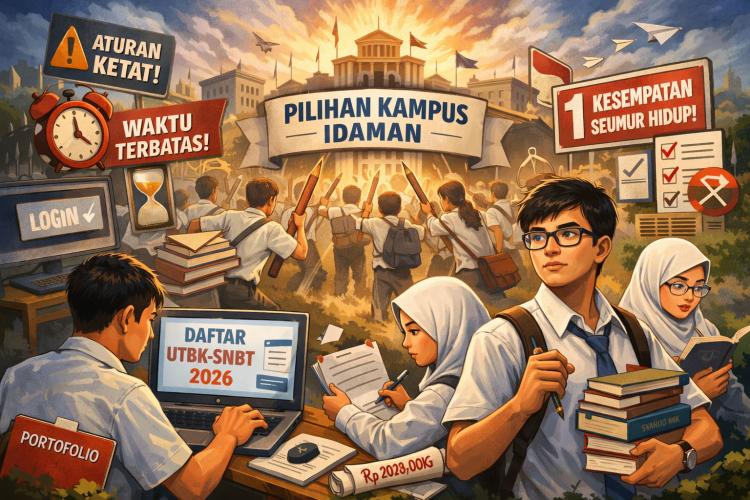 Resmi Dibuka Hari Ini! Jangan Berani Daftar UTBK-SNBT Sebelum Baca Aturan Baru Ini
