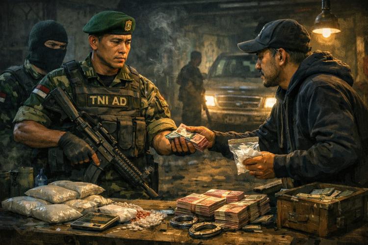 Terungkap! Oknum TNI AD Positif Narkoba Usai Video Transaksi Viral