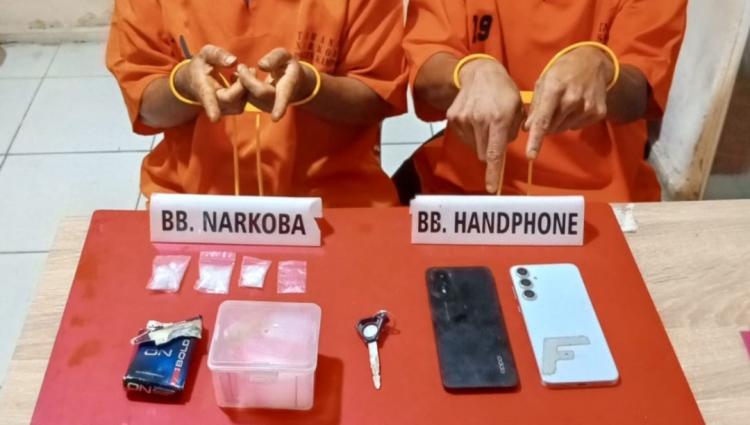 Kirain Mau Nongkrong, Kurir Sabu Kampar Apes Diciduk di Jembatan Gulamo