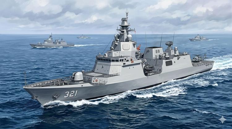 Setelah 44 Hari Berlayar, KRI Prabu Siliwangi-321 Resmi Perkuat Armada Tempur RI