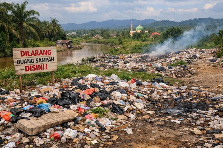 TPS Liar Menggila di Kuansing, DLH Siapkan Pos Jaga dan Sanksi Tegas