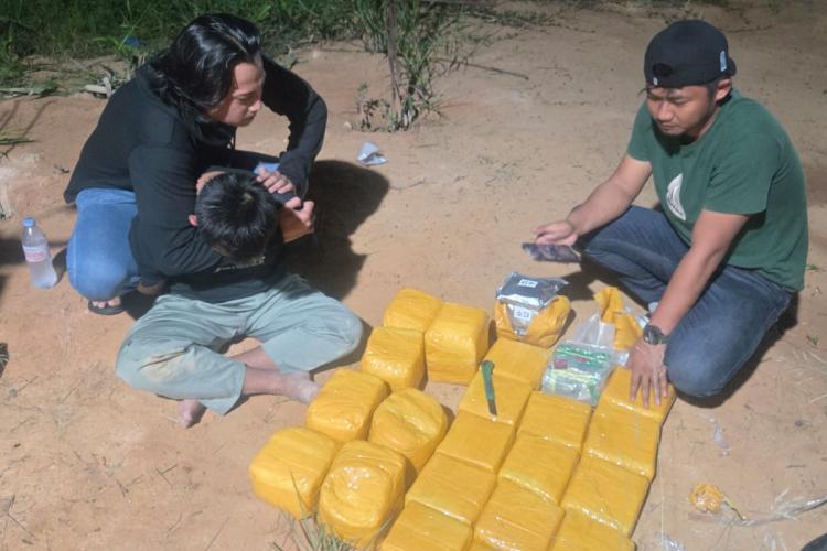 Baru Sepekan Menjabat, Kasat Narkoba Bengkalis Obrak-abrik Jaringan Sabu Malaysia Hingga Pekanbaru