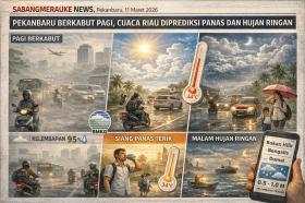 BMKG: Suhu Riau Tembus 34 Derajat, Pekanbaru Malah Alami Fenomena Unik Ini!