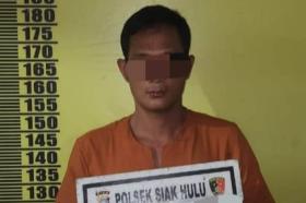 Patroli Malam Polsek Siak Hulu Berhasil Ringkus Pengedar Sabu Asal Kampar