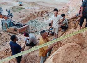 Mayat Pria Ditemukan di Galian C Tenayan Raya dalam Kondisi Telungkup