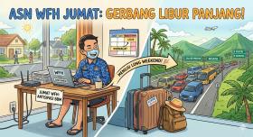 WFH Jadi Kedok Libur Panjang? DPR Mulai Cium Aroma Mencurigakan!