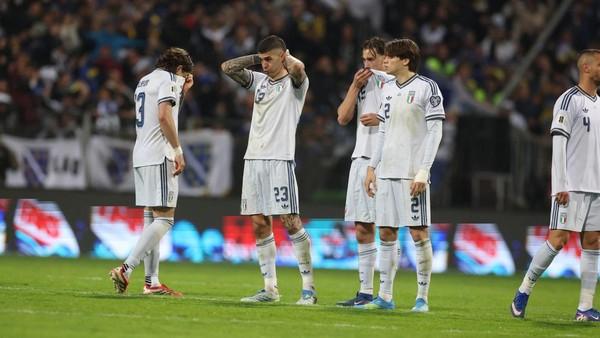 Italia OUT! Kalah Adu Penalti dari Bosnia, Kutukan Gagal ke Piala Dunia Berlanjut