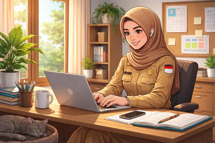 Kerja dari Rumah? ASN Kini Diawasi Ketat, Lokasi Harus Terdeteksi