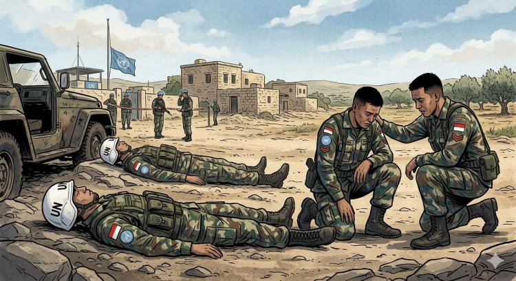 Polemik Memanas! Israel Klaim Bom Hizbullah Tewaskan TNI, PBB Ungkap Fakta Berbeda