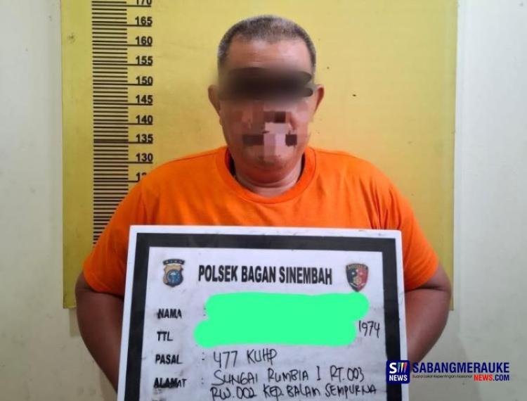 Polsek Bagan Sinembah Berhasil Ungkap Pencurian Kotak Infaq Mesjid Al-Barokah, Pria Paruh Baya Diamankan