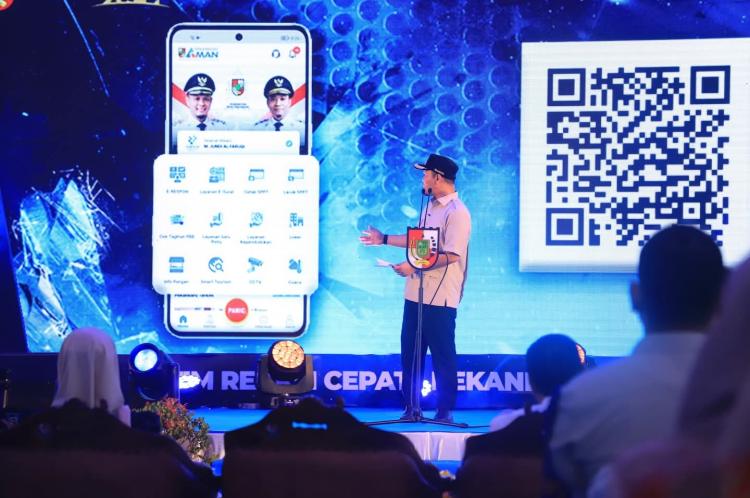 Super App AMAN Resmi Hadir di Pekanbaru, Dari Panic Button sampai Pojok Curhat Bikin Warga Makin Aman