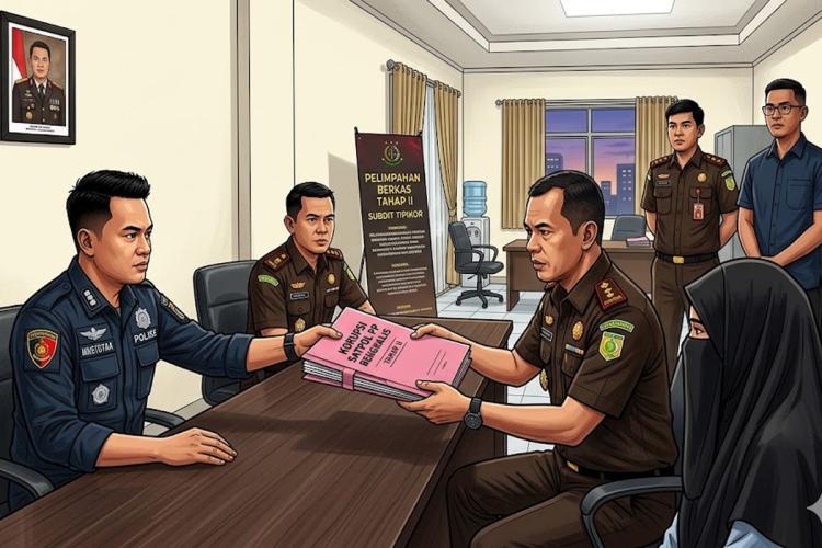 Modus Potong 5 Persen! Begini Cara Cerdik NR dan M Rampok Anggaran Satpol PP Bengkalis