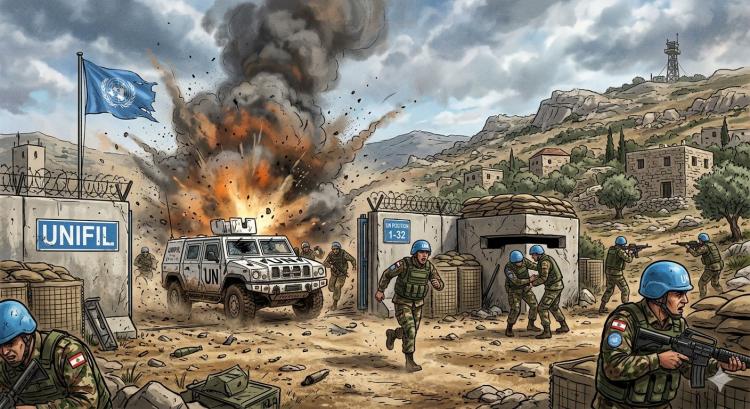 Ledakan Hantam Basis PBB di Lebanon, Tiga Pasukan Terluka Parah