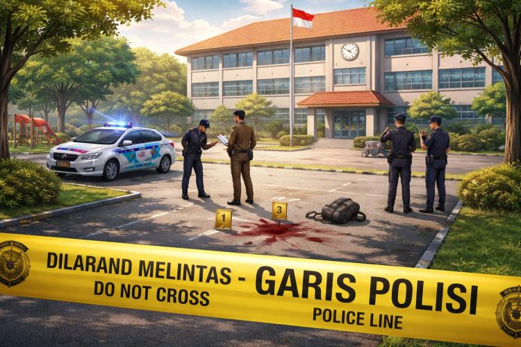 Insiden Ujian Praktik di Islamic Center Siak, Pelajar Tewas Akibat Ledakan Alat Rakitan