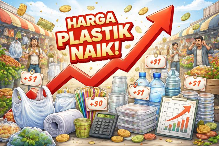 Kenaikan Harga Plastik Tekan UMKM, Biaya Produksi Melonjak Tajam