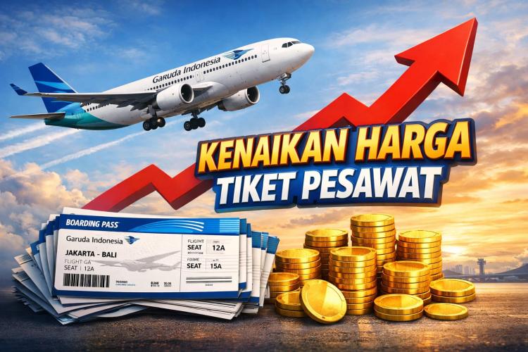 Tiket Pesawat Domestik Naik 9-13 Persen, Garuda Indonesia Lakukan Penyesuaian Tarif