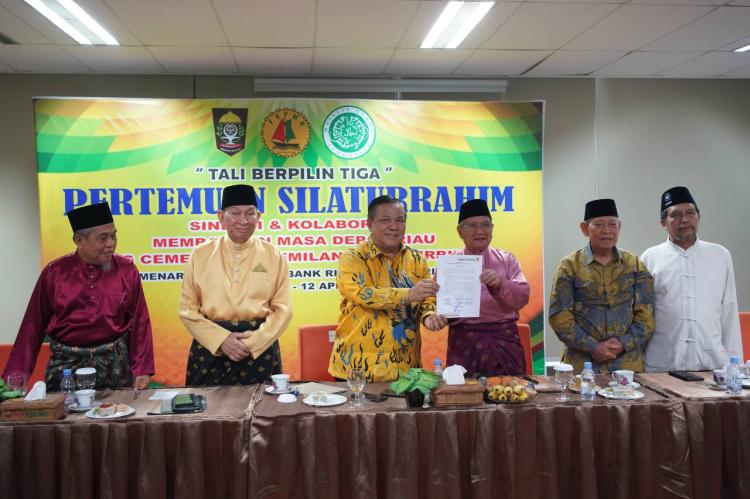 FKPMR, LAMR, dan MUI Riau Komitmen Membangun Bersama Bumi Lancang Kuning  