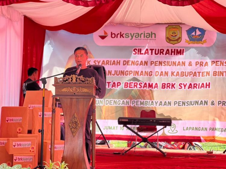 BRK Syariah Dampingi ASN Pra Pensiun dan Pensiunan Tanjungpinang-Bintan dalam Ramah Tamah dan Layanan Syariah