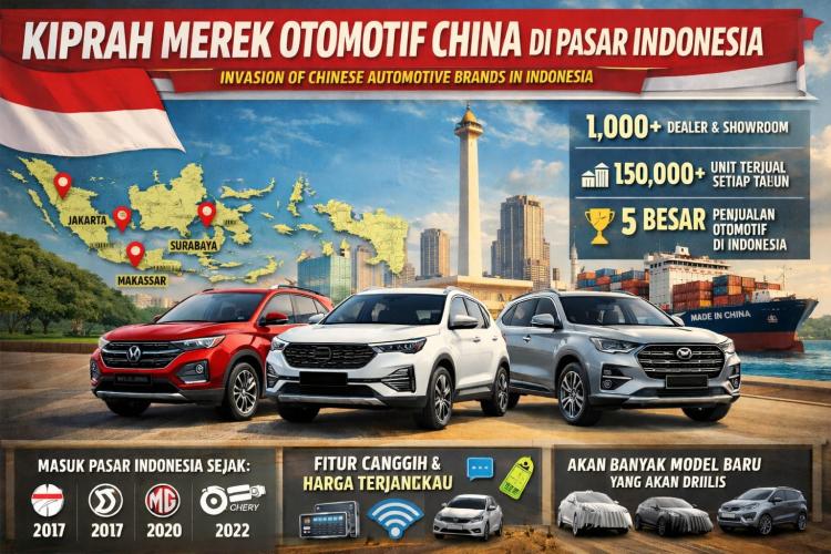 Dulu Diremehkan, Kini Mendominasi! Mobil China Bikin Pasar Otomotif Indonesia Berubah Total
