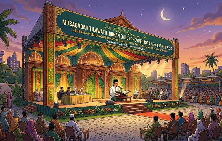 Kuantan Singingi Siap Jadi Tuan Rumah MTQ Riau ke-44, Menag RI Dijadwalkan Hadir