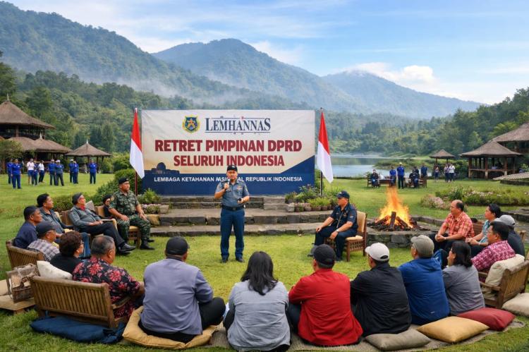 557 Ketua DPRD se-Indonesia Digembleng di Lembah Tidar Magelang, Ini Materi Pokoknya