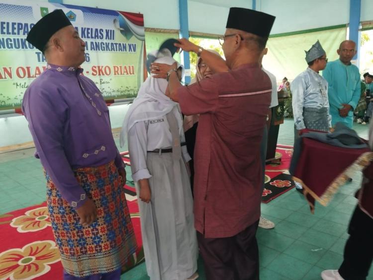 SKO Riau Lahirkan Atlet Berprestasi, 181 Siswa Kelas XII Resmi Lulus