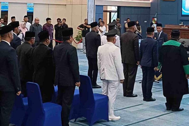 Walikota Pekanbaru Larang 29 Pejabat Baru Dilantik Cari Duit Untuknya; Ini Daftar Namanya