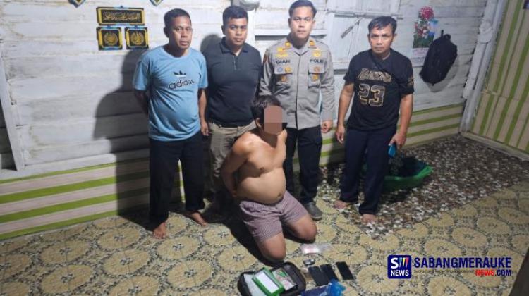 Digerebek Tanpa Ampun! Pengedar Sabu di Bagan Sinembah Diringkus, BB 1,6 Gram Disita