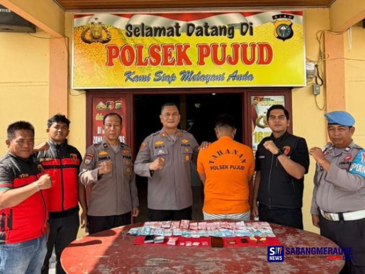 Sepekan Empat Kasus Terungkap, Polsek Pujud Kembali Ringkus Residivis Narkoba dengan Sabu dan Ekstasi