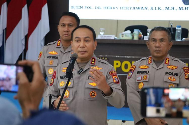 Kapolda Riau Instruksikan Jajaran Perkuat Sense of Crisis, Perangi Narkoba dan Mitigasi Karhutla