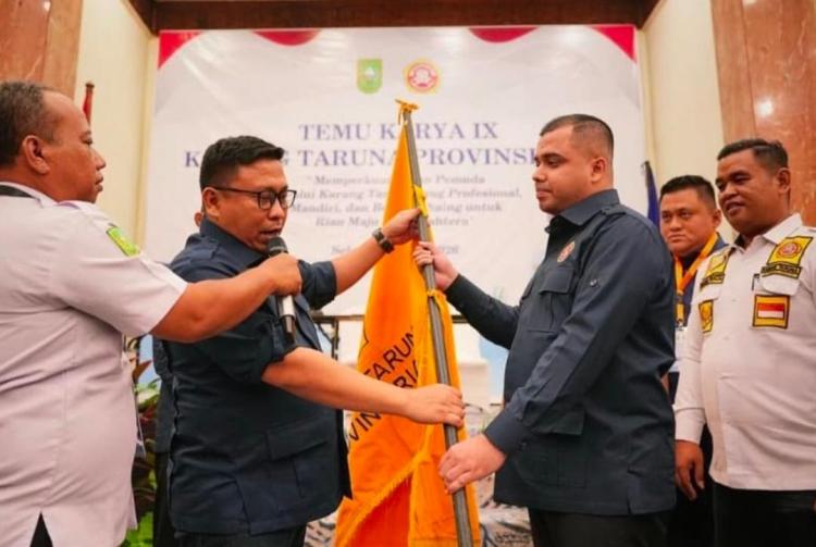Ucapkan Selamat, Porkot Lubis Optimis Karang Taruna Riau Makin Berjaya dan Maju di Bawah Nakhoda Muhammad Rahul