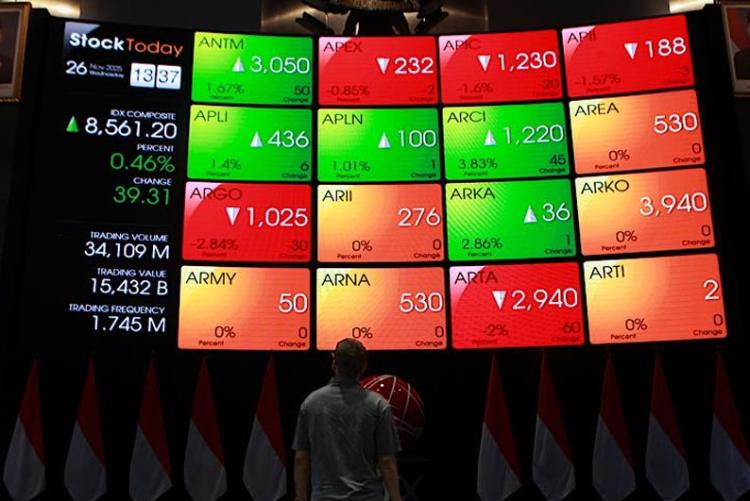 IHSG Dibuka Merah! Investor Panik, Sentimen Global dan MSCI Bikin Bursa Bergejolak