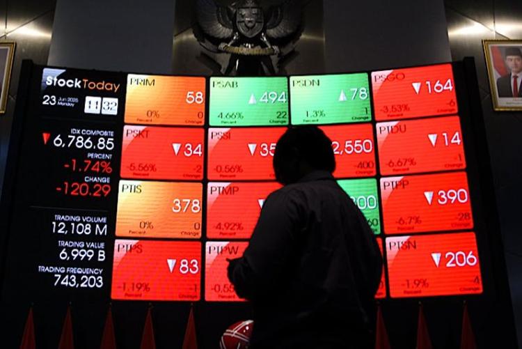 IHSG Hari Ini Merah Membara! Suku Bunga BI Tetap 4,75% Tapi Saham BREN Malah Terjun Bebas