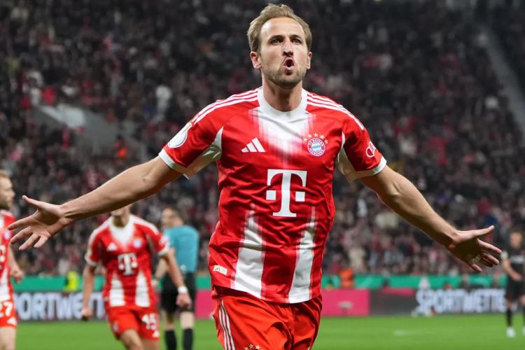 Harry Kane Mengamuk di BayArena, Mimpi Treble Winner Bayern Munchen Makin Nyata!