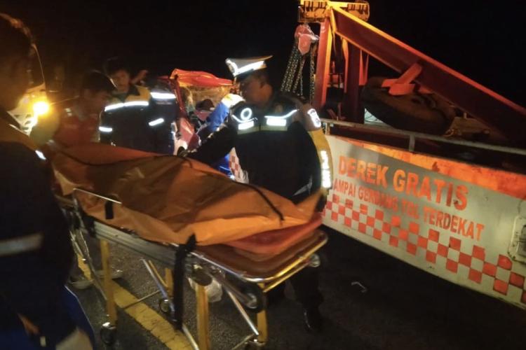 Ngantuk Membawa Maut! Karyawan Swasta Asal Tapung Tewas di Tol Pekanbaru-Dumai!