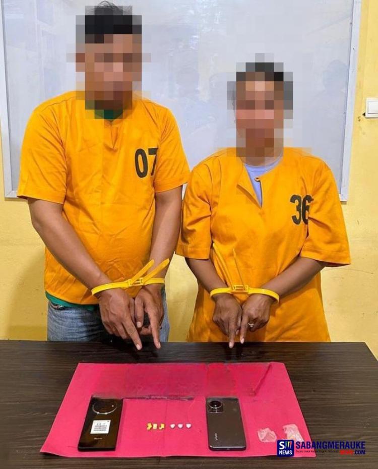Rumah Tangga Jadi Kedok? Pasutri di Selatpanjang Diamankan Polisi dalam Kasus Ekstasi