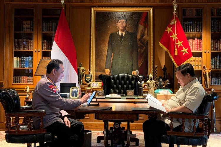 Prabowo Panggil Kapolri dan Kepala BPI Danatara ke Kediamannya, Ada Apa?