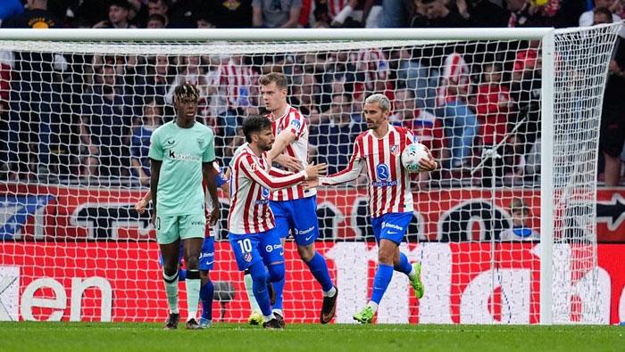 Skenario Gila Simeone! Bangkit dari Kubur, Los Colchoneros Bikin Athletic Bilbao Bertekuk Lutut