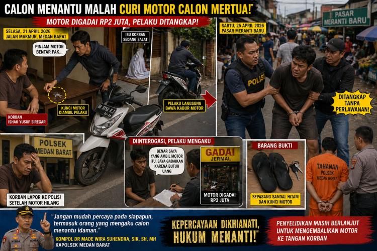 Calon Menantu Durhaka! Honda Beat Mertua Digaspol ke Tukang Gadai Pas Ibu Lagi Sujud Salat!