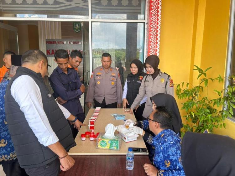 Puluhan ASN dan PPPK di Rupat Dites Urin, Ini Hasilnya