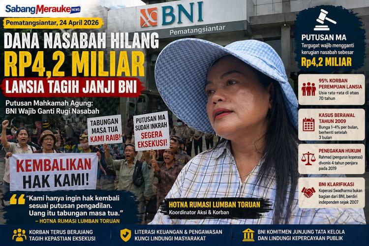 Skandal Miliaran BNI Siantar: Jeritan Pilu Nenek Lansia Dirampok Modus Investasi Pejabat Bank!