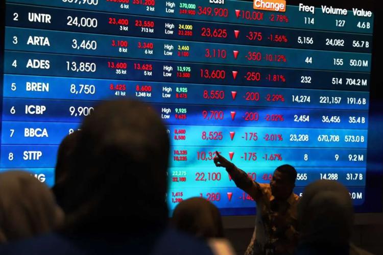 Bursa Berdarah 7 Hari! IHSG Ambruk, Saham Bank Raksasa Disikat Investor Asing