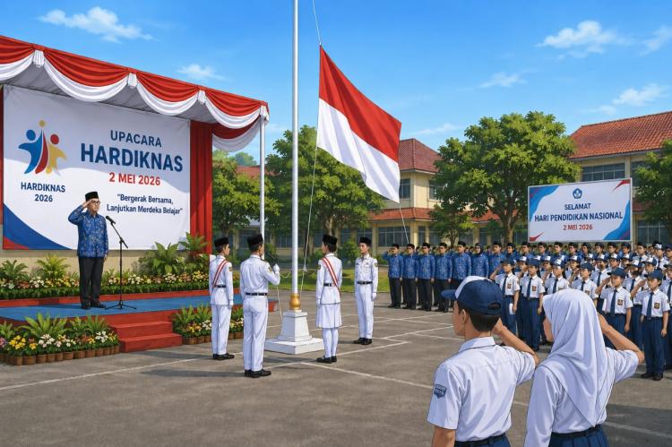 Lengkap! Ini Panduan Penyelenggaraan Upacara Hardiknas 2026