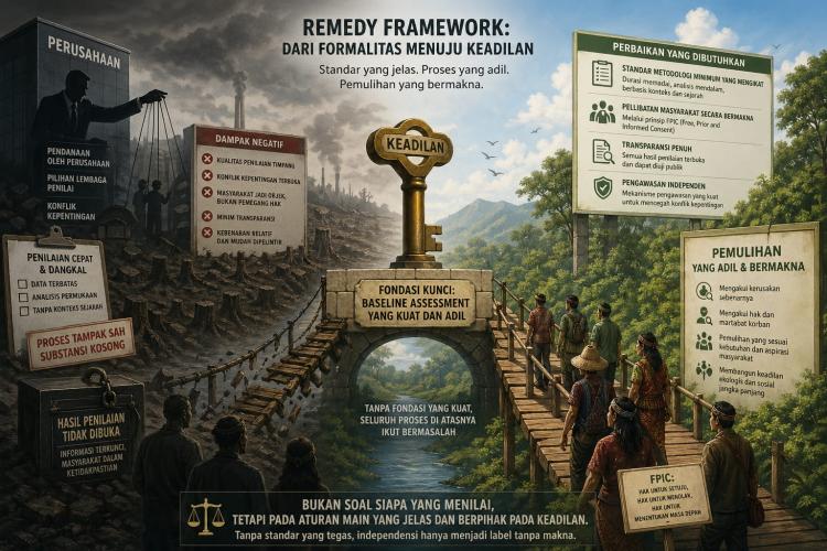 Standar Samar, Pemulihan Palsu: Skema Remedy Framework Forest Stewardship Council Berpotensi Jadi Alat 