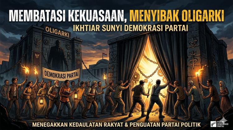 Membatasi Kekuasaan, Menyibak Oligarki: Ikhtiar Sunyi Demokrasi Partai